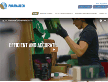Tablet Screenshot of pharmatechlabs.com